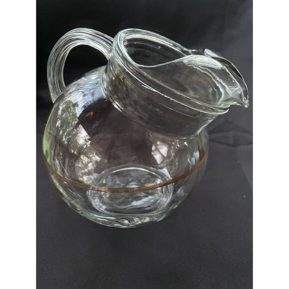 Tilted Ball Juice Pitcher - Picture 3 of 9